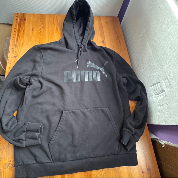 Puma men’s black hoodie size xl - Picture 1 of 6